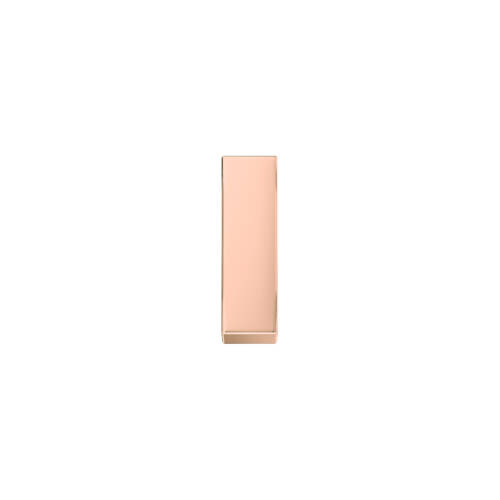 Classic letter I in rose gold.