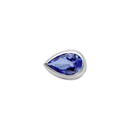 Chromia Drop in white gold and sapphire