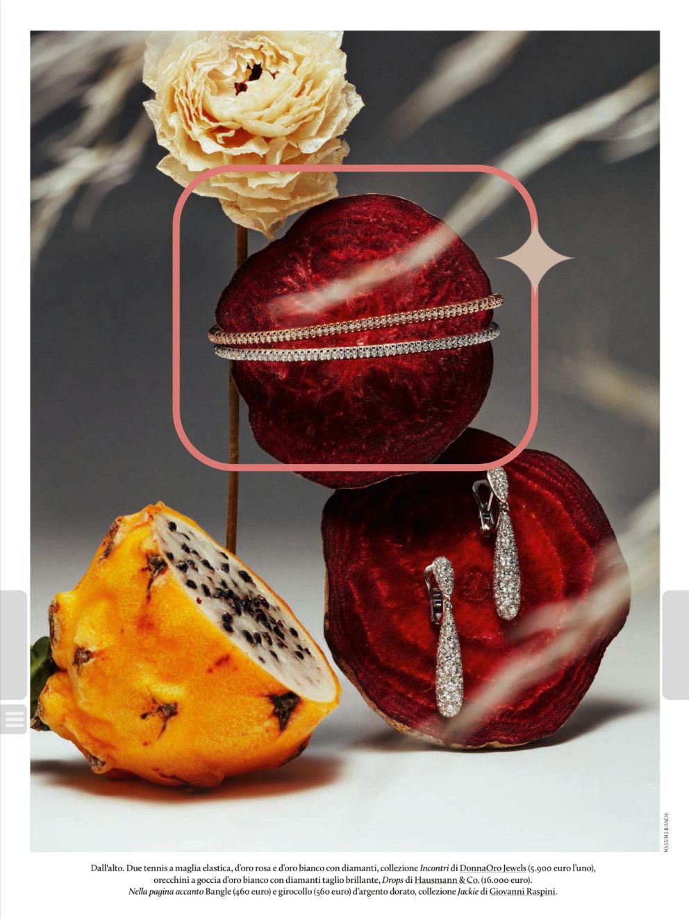 Rivista Elle - citazione editoriale DonnaOro Jewels - novembre 2022