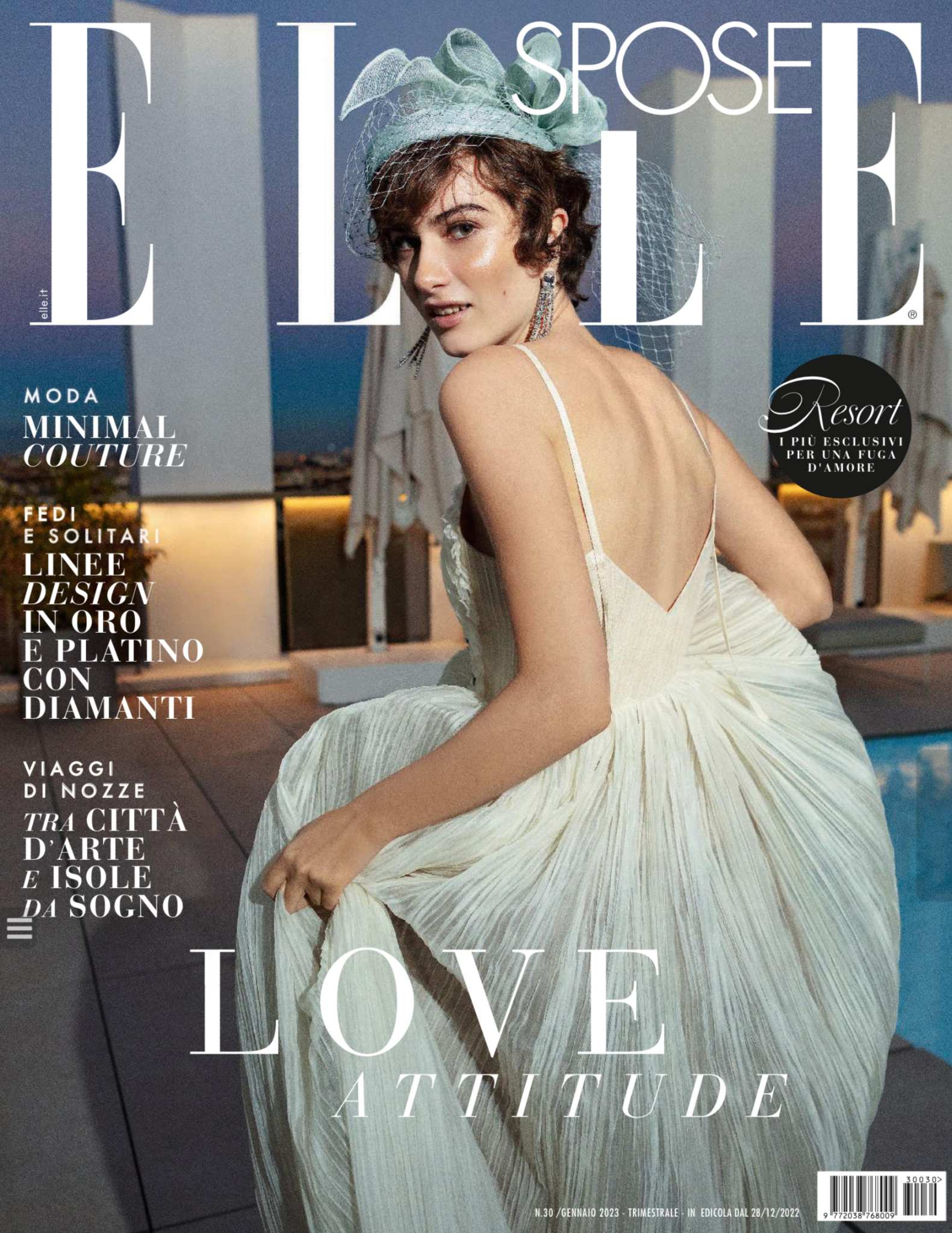 Cover Elle Spose Gennaio 2023 - Le Fedi DonnaOro