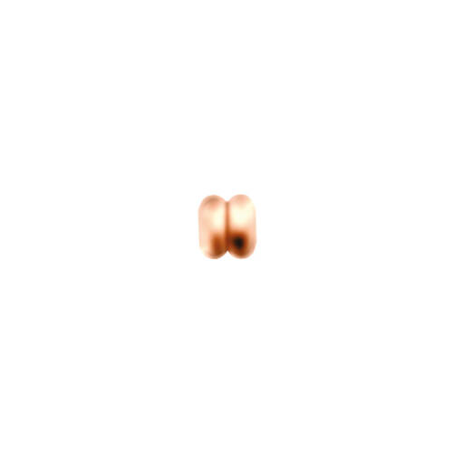 Double rose gold ring