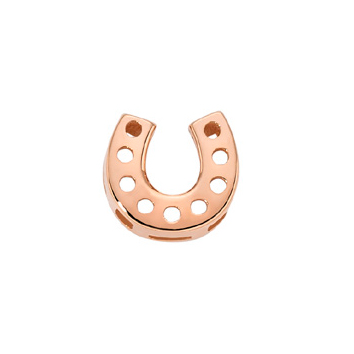 Ferro di cavallo in oro rosa