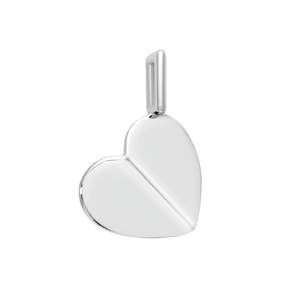 Out Cuore Grande in oro bianco