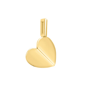 Out Cuore Medio in oro giallo