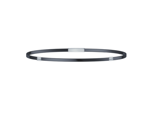 Bracciale Bangle in Argento Brunito