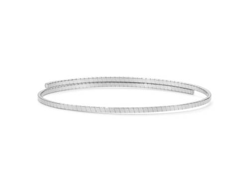Flex bracelet in 18 kt white gold