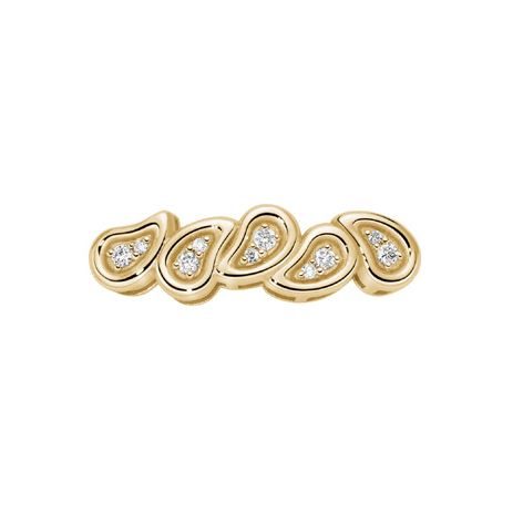 Puzzle in Oro Giallo e Diamanti