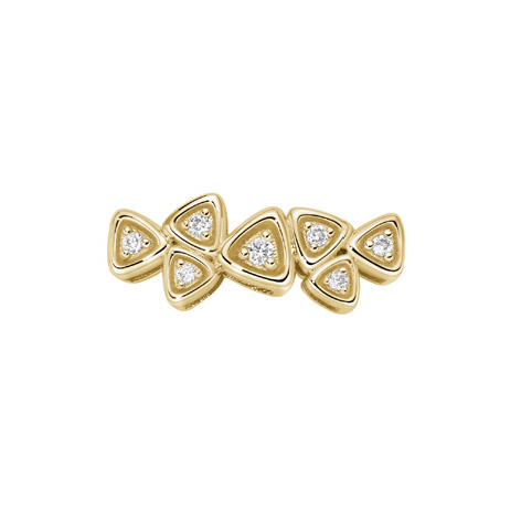 Puzzle in Oro Giallo e Diamanti