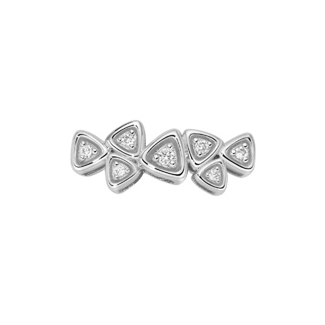 Puzzle in Oro Bianco E Diamanti