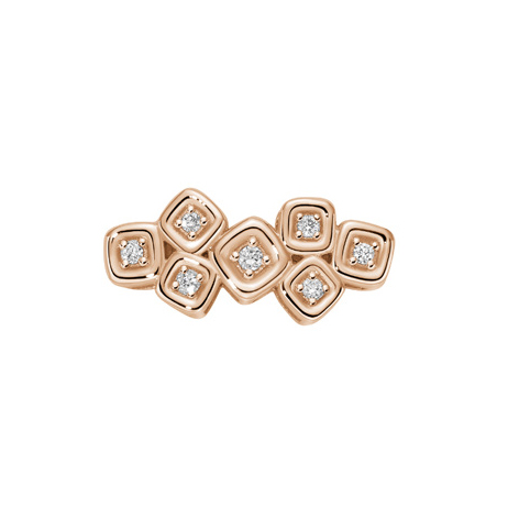 Puzzle in Oro Rosa e Diamanti