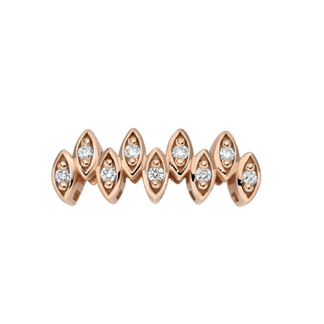 Scratch in Rose Gold and Diamonds