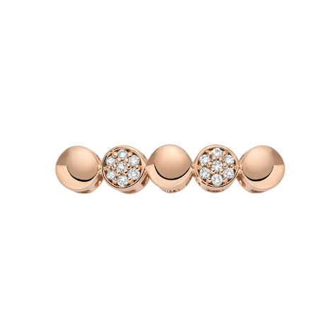 Checkers in Rose Gold and Diamonds