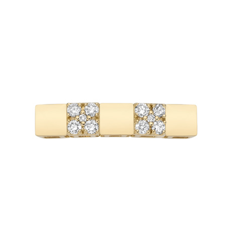 Chess in Yellow Gold and Diamonds