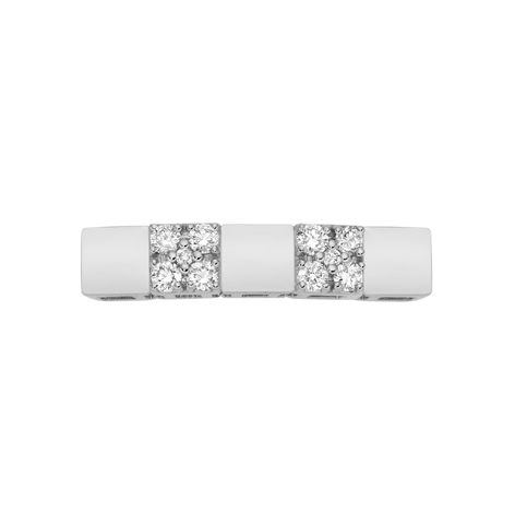 Scacchi in Oro Bianco e Diamanti