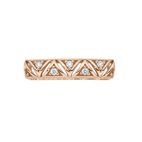 Backgammon in Oro Rosa e Diamanti