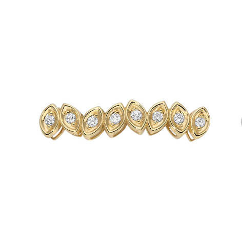Puzzle in Oro Giallo E Diamanti