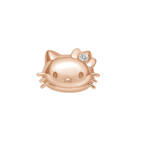 Cartoon Rose Gold And Diamonds