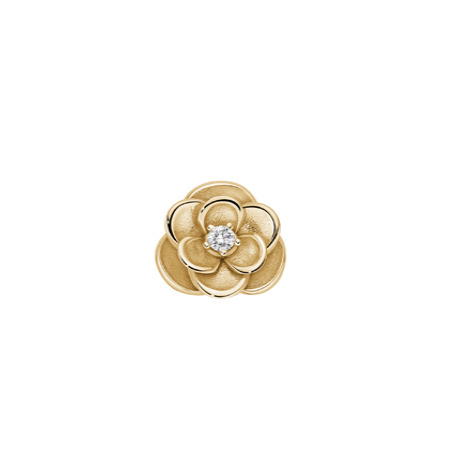 Spring Small Yellow Gold And Diamond