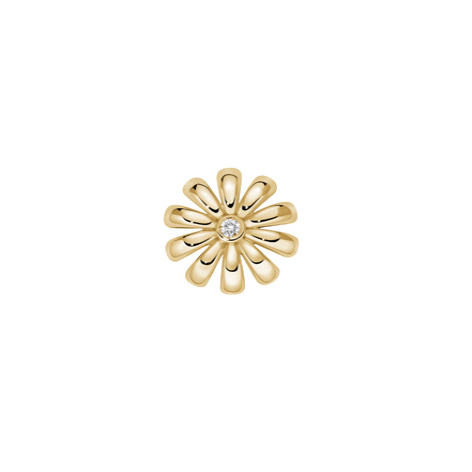 Spring Small Yellow Gold And Diamond