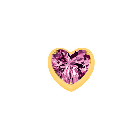 Corazon Grande Oro in Giallo e Tormalina
